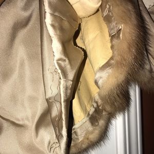 Vintage Mink Shawl/Stole